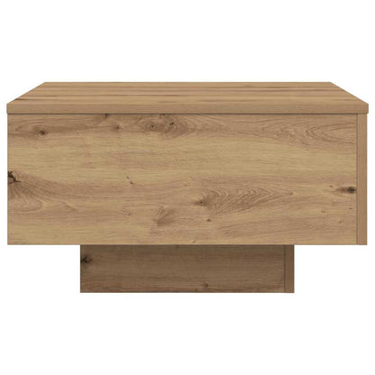 vidaXL Coffee Table Artisan Oak 55 x 55 x31 cm Engineered Wood
