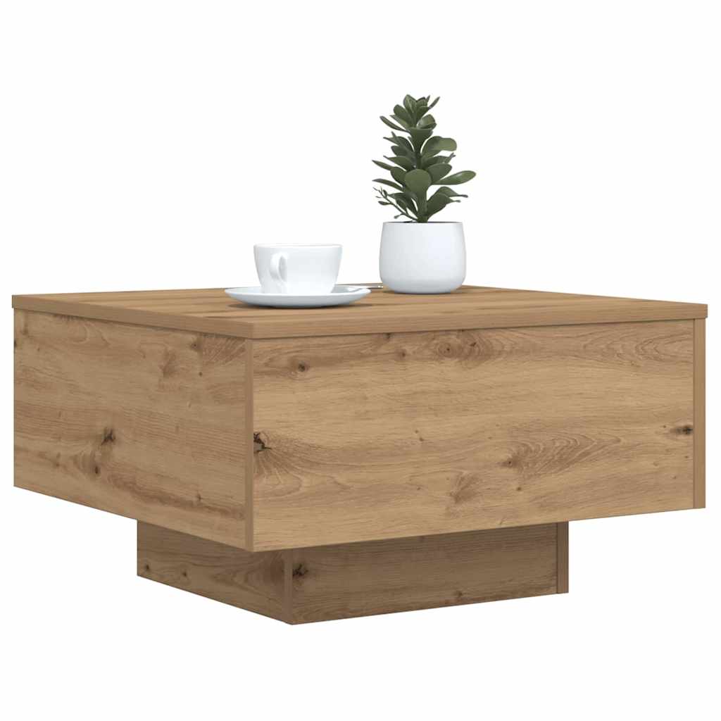 vidaXL Artisan Oak 55 x 55 x31 cm Engineered Wood