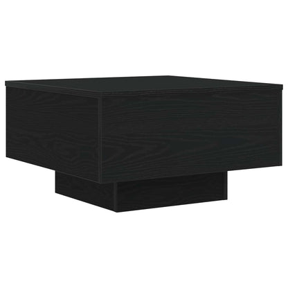 vidaXL Black Oak 55 x 55 x31 cm Engineered Wood