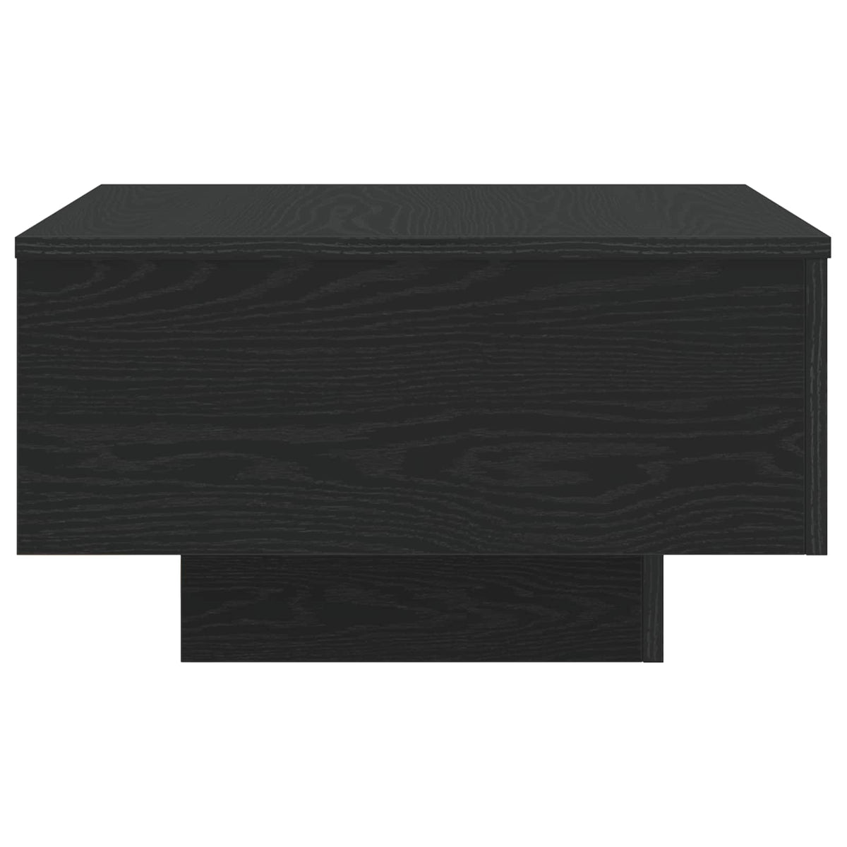 vidaXL Black Oak 55 x 55 x31 cm Engineered Wood