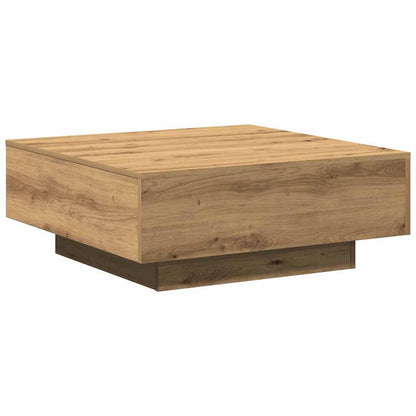 vidaXL Coffee Table Artisan Oak 80 x 80 x 31 cm