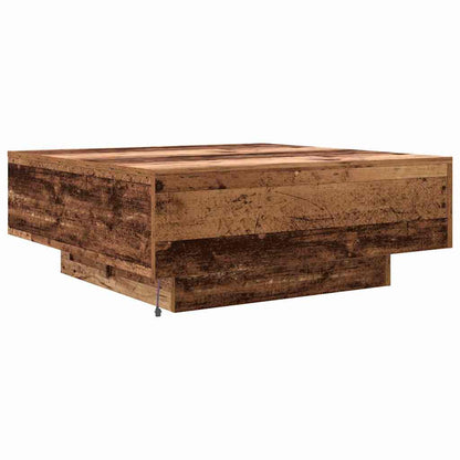 vidaXL Old Wood and Blue 80 x 80 x 31 cm Engineered Wood