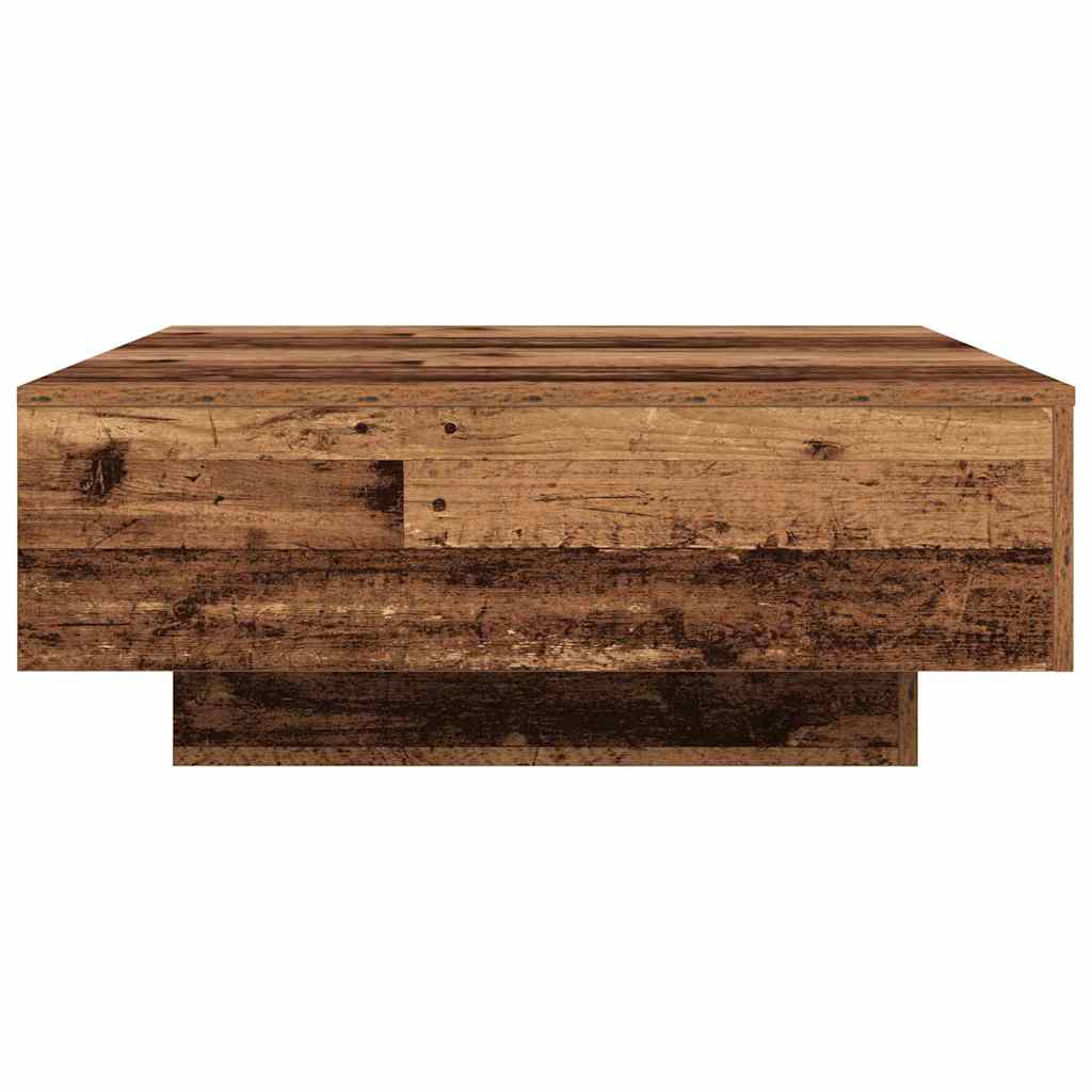vidaXL Old Wood and Blue 80 x 80 x 31 cm Engineered Wood