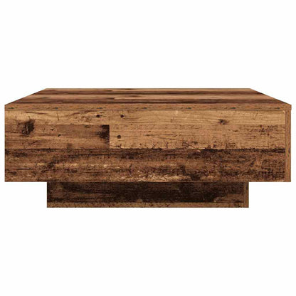 vidaXL Old Wood and Blue 80 x 80 x 31 cm Engineered Wood