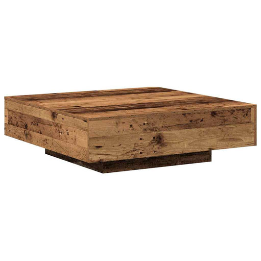 vidaXL Coffee Table Old Wood 100 x 100 x 31 cm