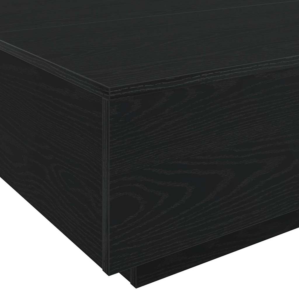 vidaXL Black Oak 85 x 55 x 31 cm Engineered Wood