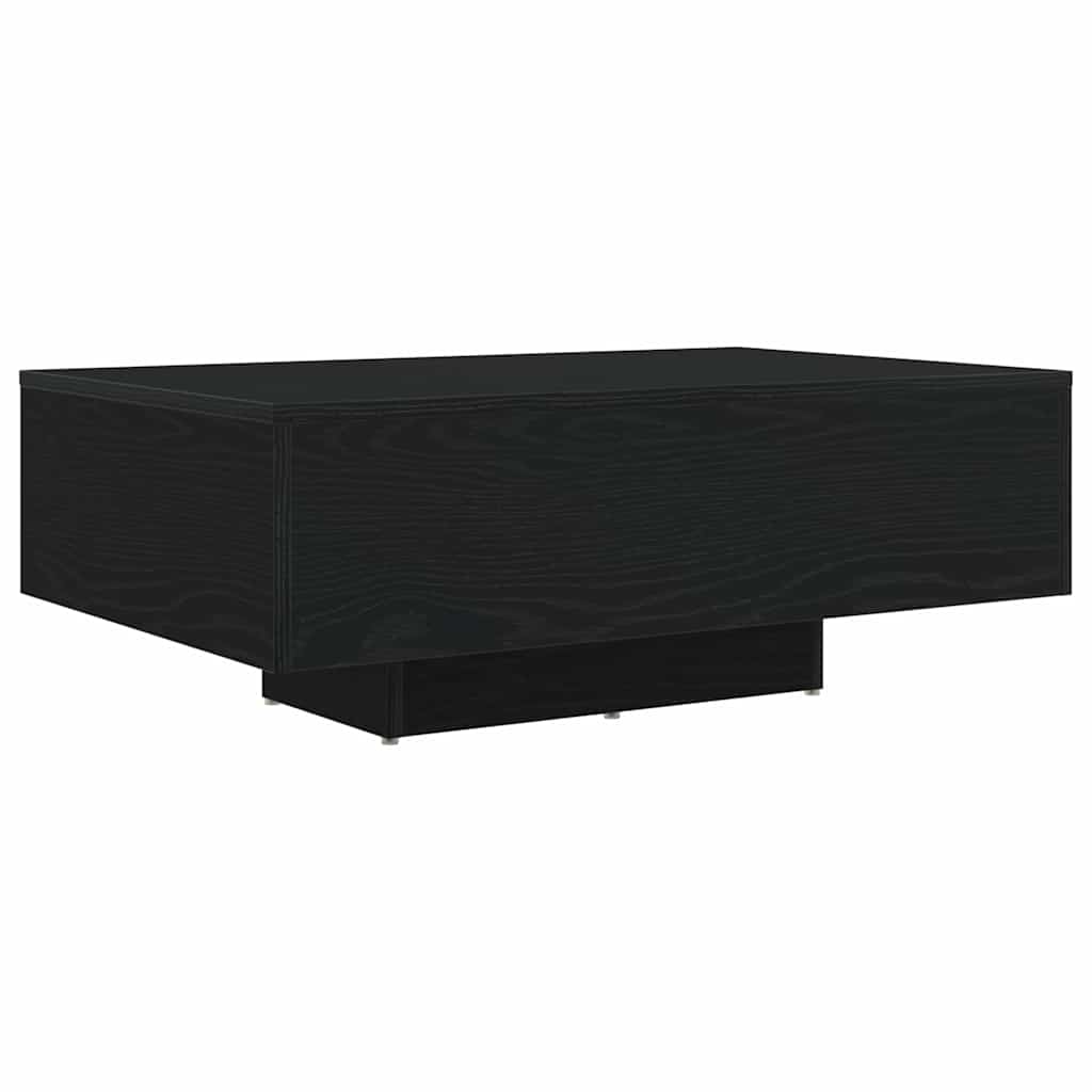 vidaXL Black Oak 85 x 55 x 31 cm Engineered Wood