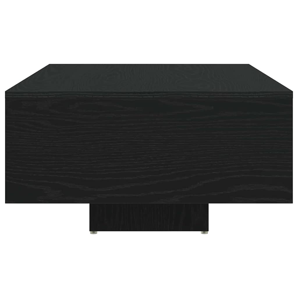 vidaXL Black Oak 85 x 55 x 31 cm Engineered Wood