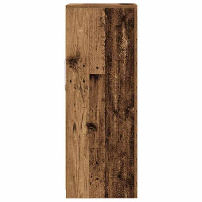 vidaXL LED Sideboard Brown 41 x 37 x 100 cm Engineered Wood
