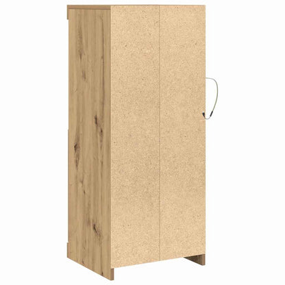 vidaXL LED Sideboard Artisan Oak 41 x 37 x 100 cm Engineered Wood