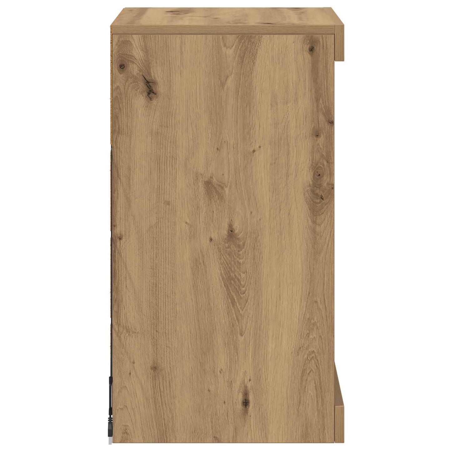 vidaXL LED Sideboard Artisan Oak 41 x 37 x 67 cm Engineered Wood