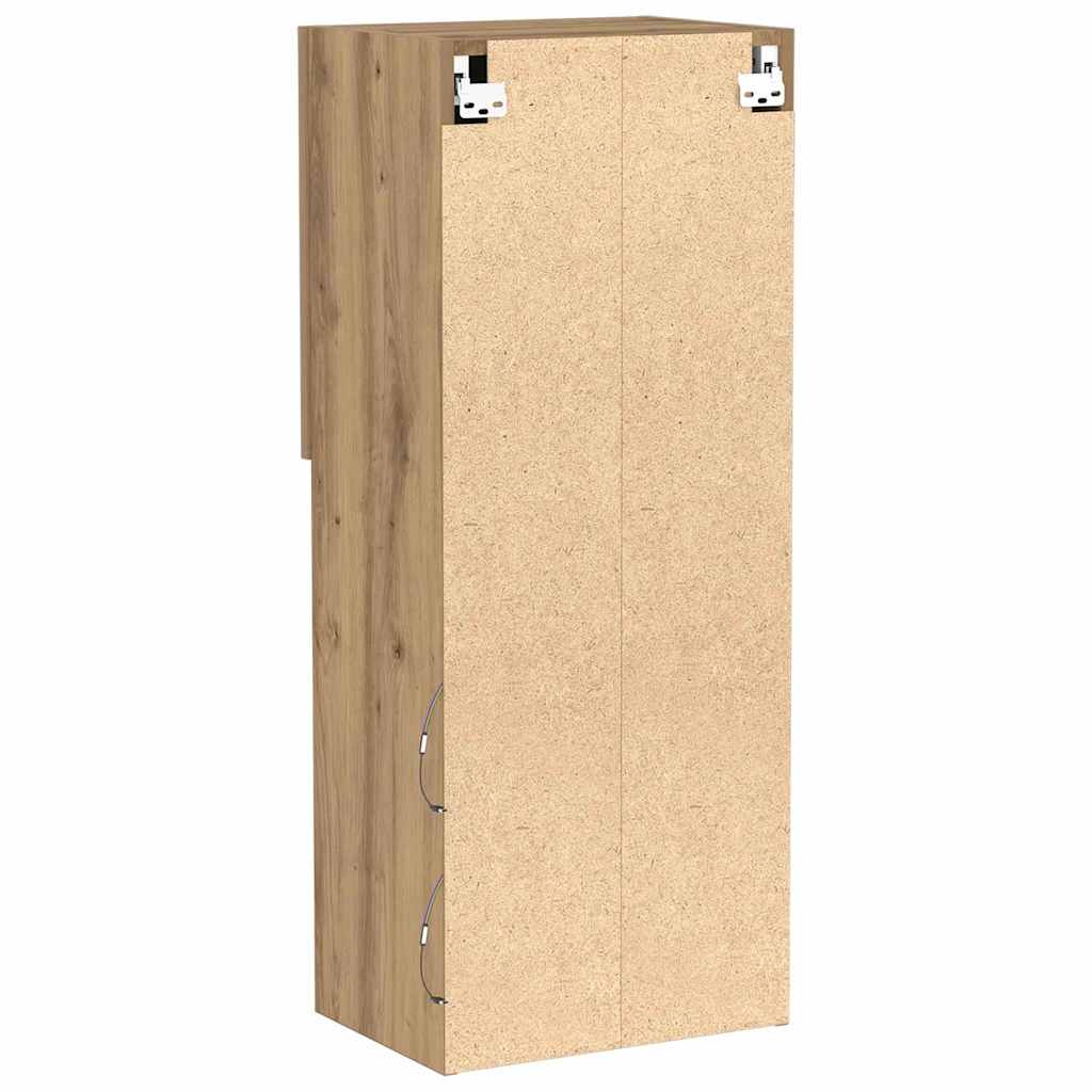 vidaXL TV Cabinet Set 40.5 x 30 x 102 cm Artisan Oak Engineered Wood