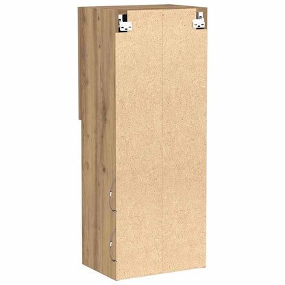 vidaXL TV Cabinet Set 40.5 x 30 x 102 cm Artisan Oak Engineered Wood
