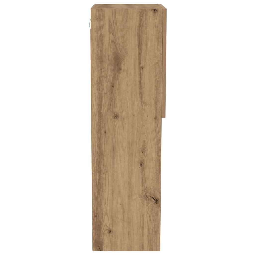 vidaXL TV Cabinet Set 40.5 x 30 x 102 cm Artisan Oak Engineered Wood