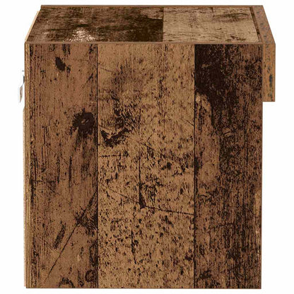 vidaXL TV Cabinet Set Old Wood 40 x 30 x 30 cm Engineered Wood