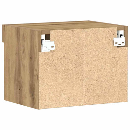 vidaXL TV Cabinet Set 2 pcs Artisan Oak Engineered Wood