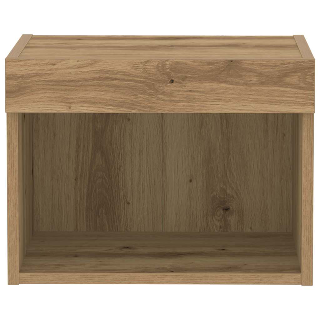 vidaXL TV Cabinet Set 2 pcs Artisan Oak Engineered Wood