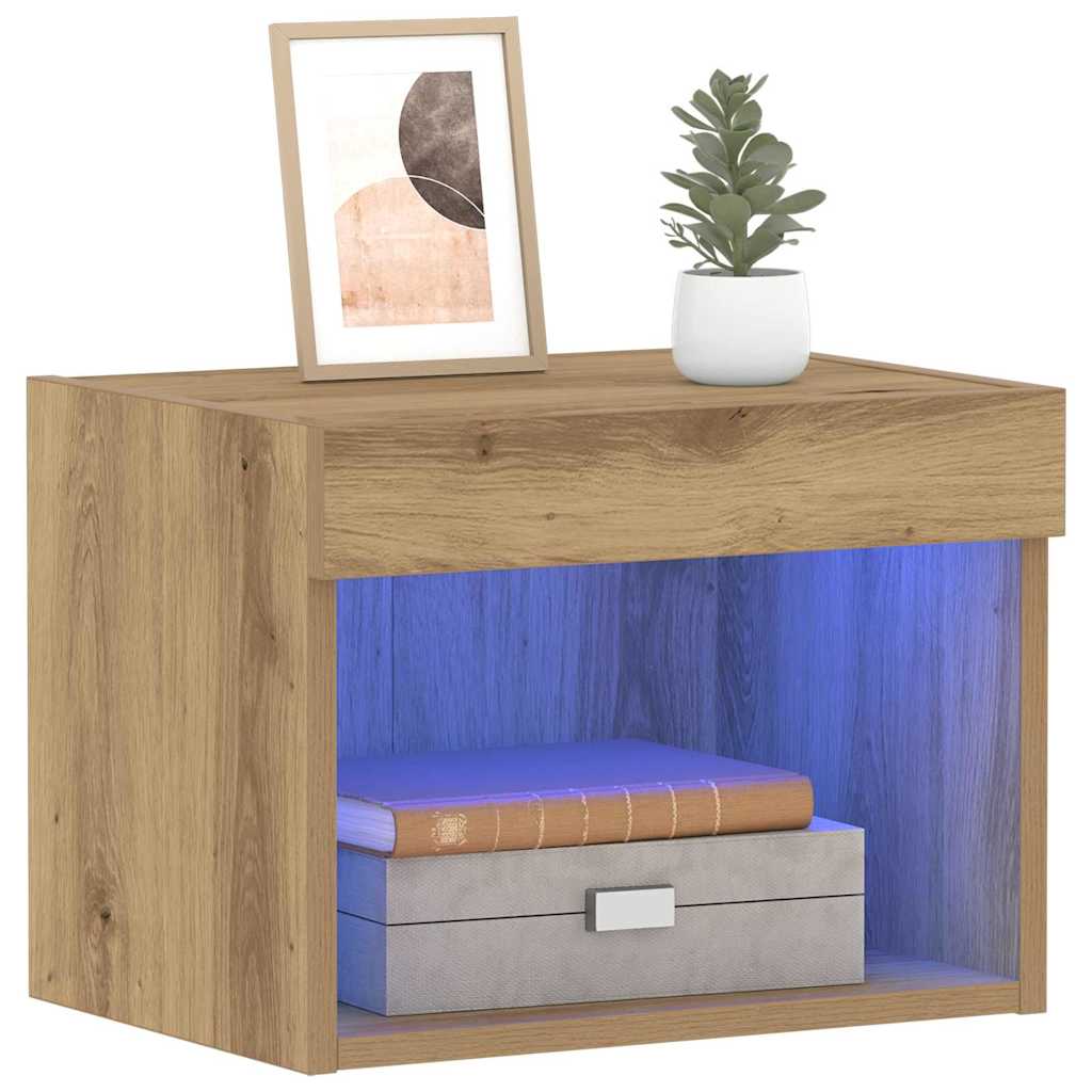 vidaXL TV Cabinet Set 2 pcs Artisan Oak Engineered Wood