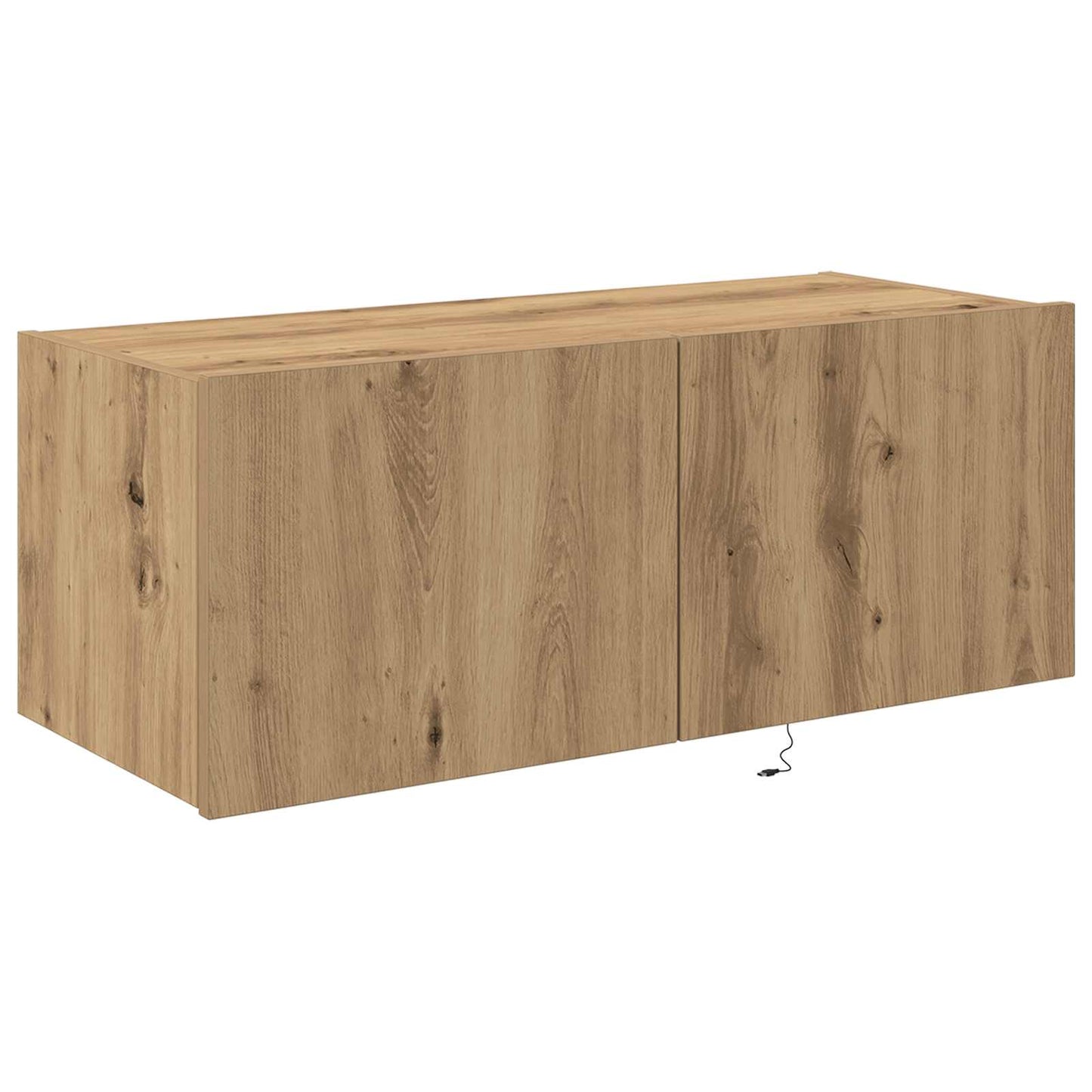 vidaXL TV Wall Cabinet 80 x 35 x 31 cm Artisan Oak Engineered Wood