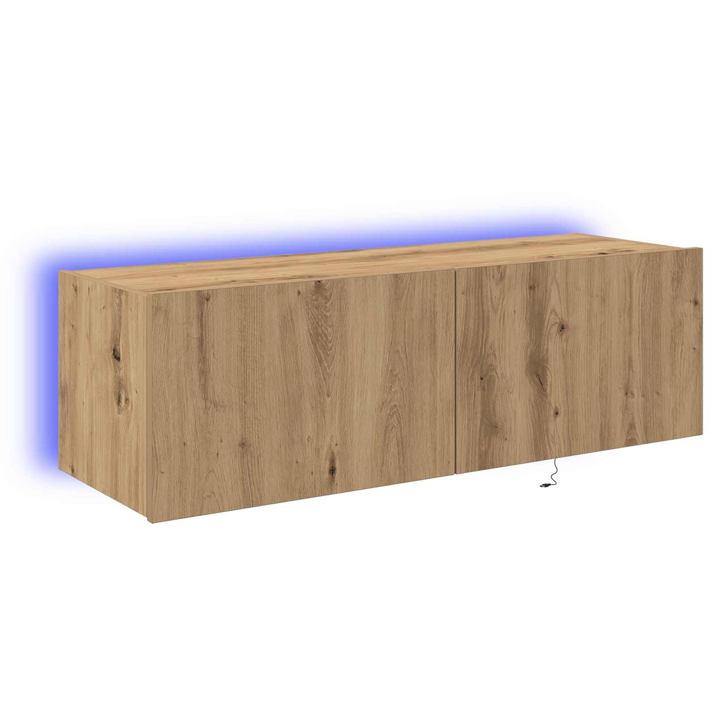 vidaXL TV Wall Cabinet 100 x 35 x 31 cm Artisan Oak Engineered Wood