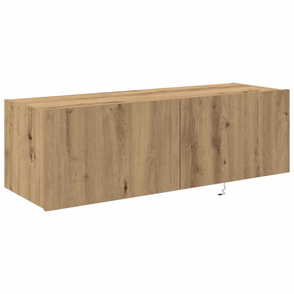 vidaXL TV Wall Cabinet 100 x 35 x 31 cm Artisan Oak Engineered Wood