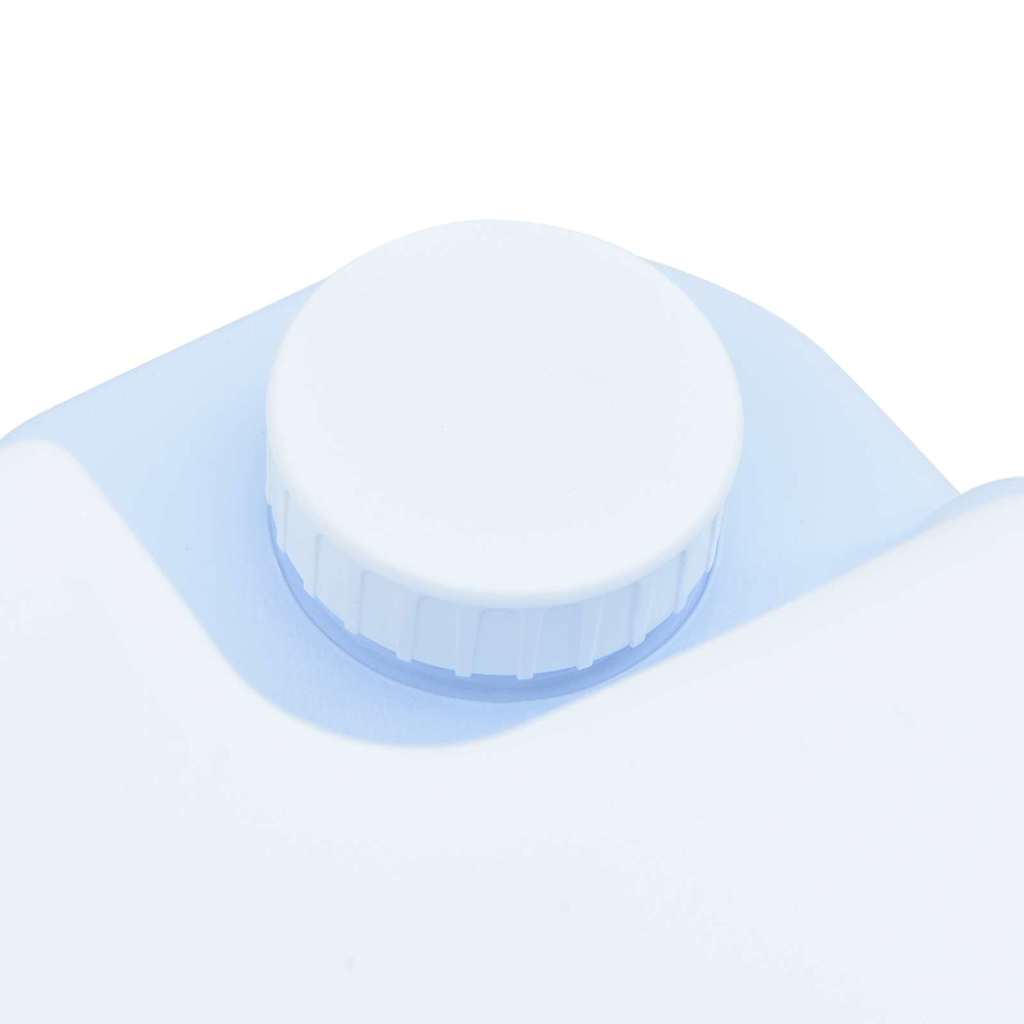 vidaXL Camping Toilet Manual Light Blue and White 41.5 x 36.5 x 42 cm