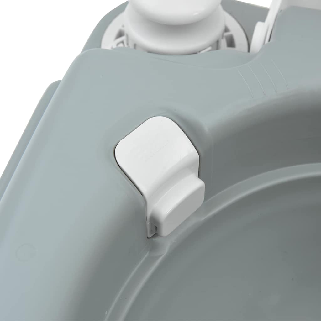 vidaXL Camping Toilet Grey 41.5 x 36.5 x 42 cm