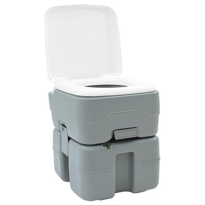 vidaXL Camping Toilet Grey 41.5 x 36.5 x 42 cm