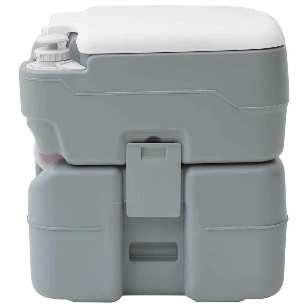 vidaXL Camping Toilet Grey 41.5 x 36.5 x 42 cm