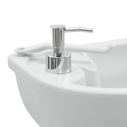 vidaXL Camping Toilet Set 2 pcs Grey 50.5 x 33 x 103 cm