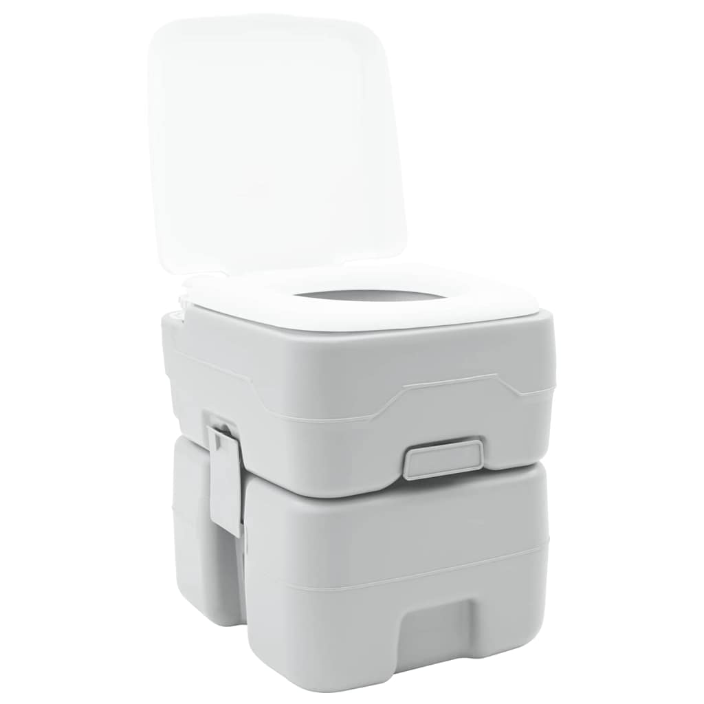 vidaXL Camping Toilet Grey 41.5 x 36.5 x 42 cm