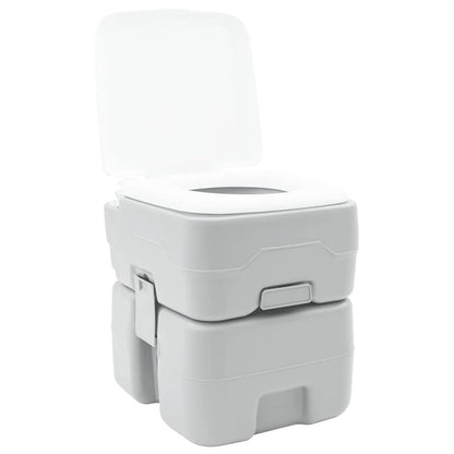 vidaXL Camping Toilet Grey 41.5 x 36.5 x 42 cm