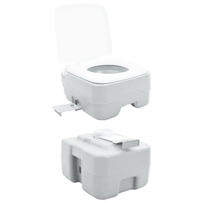 vidaXL Camping Toilet Grey 41.5 x 36.5 x 42 cm