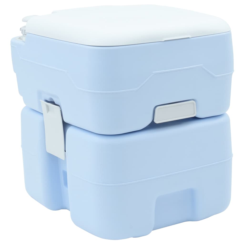 vidaXL Camping Toilet Blue 41.5 x 36.5 x 42 cm
