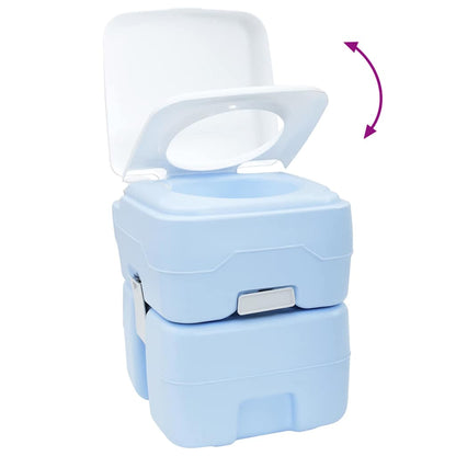 vidaXL Camping Toilet Blue 41.5 x 36.5 x 42 cm
