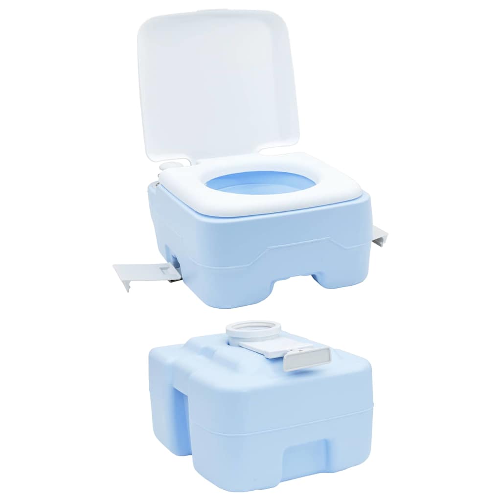 vidaXL Camping Toilet Blue 41.5 x 36.5 x 42 cm