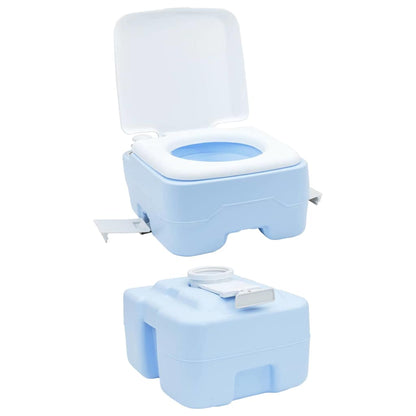 vidaXL Camping Toilet Blue 41.5 x 36.5 x 42 cm