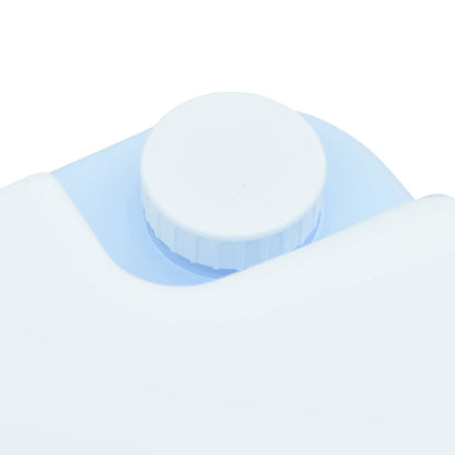 vidaXL Camping Toilet Manual Light Blue and White 41.5 x 36.5 x 30 cm