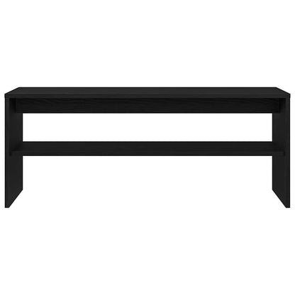 vidaXL TV Cabinet Black Oak 100x40x40 cm Engineered Wood