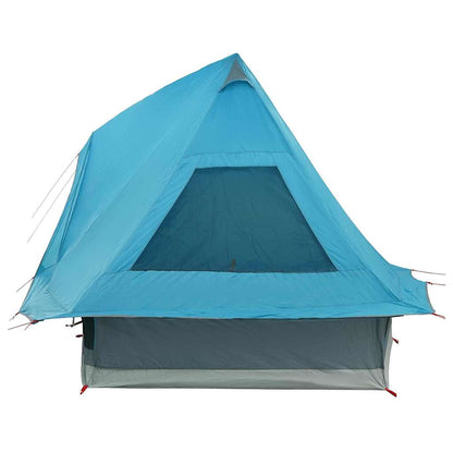 vidaXL Tipi Tent with Roof Blue 466 x 310 x 240 cm Taffeta