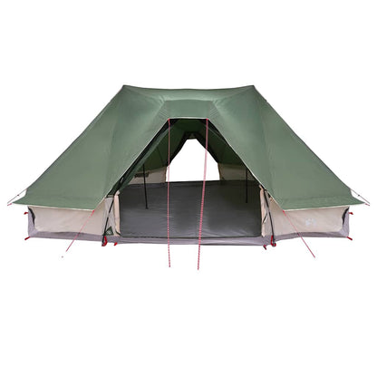 vidaXL Tipi Tent with Roof Green 680 x 430 x 270 cm Taffeta