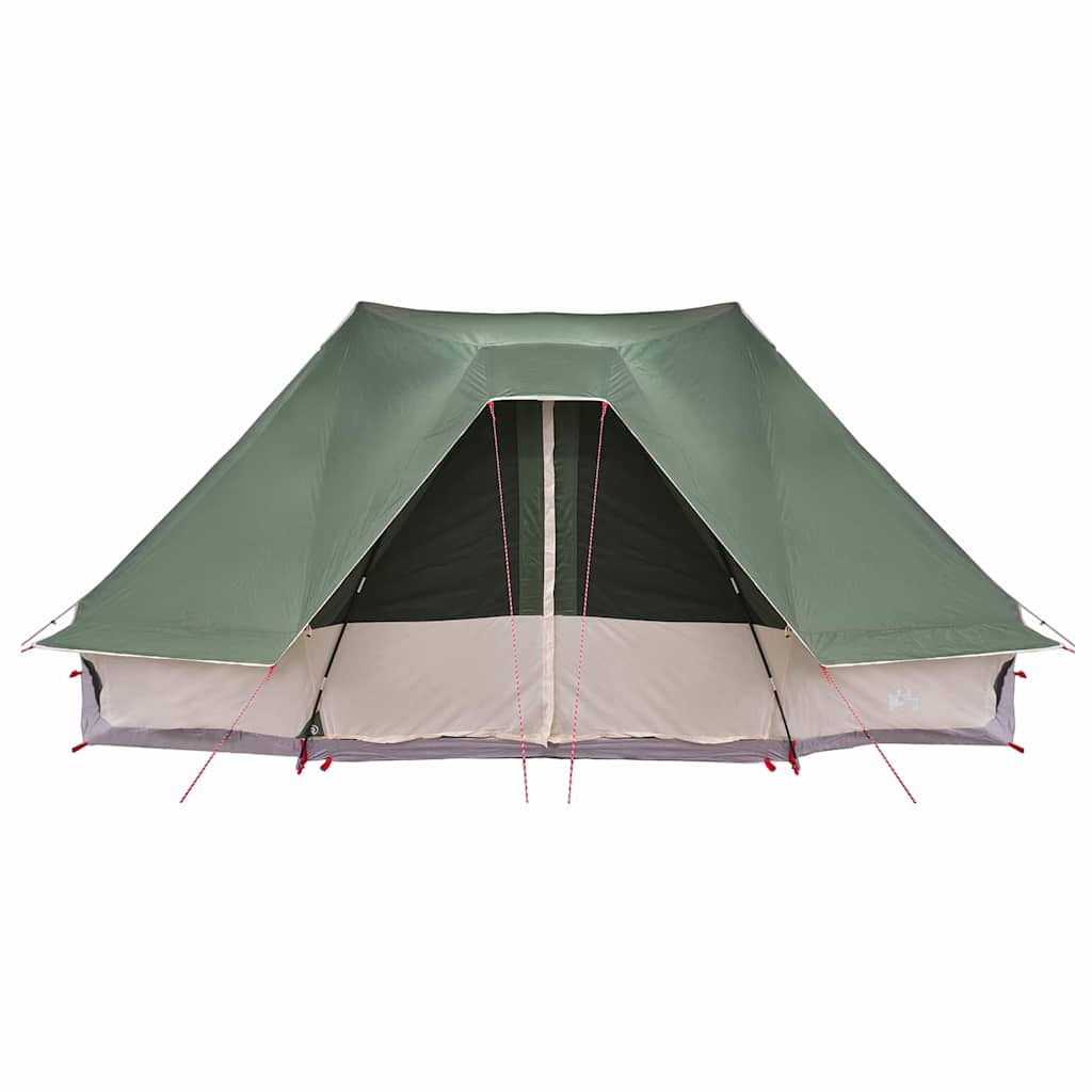 vidaXL Tipi Tent with Roof Green 680 x 430 x 270 cm Taffeta