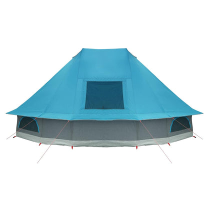 vidaXL Tipi Tent with Roof Blue 680 x 430 x 270 cm Taffeta