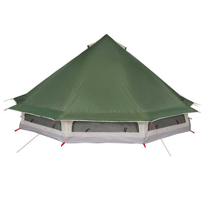 vidaXL Tipi Tent with Roof Green 508 x 470 x 300 cm Taffeta