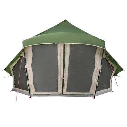 vidaXL Tipi Tent with Roof Green 508 x 470 x 300 cm Taffeta