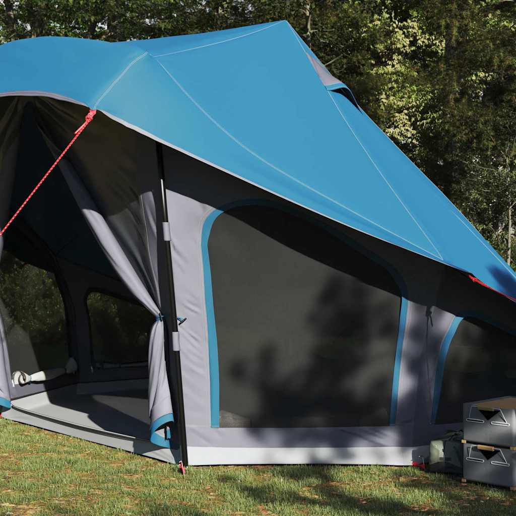 vidaXL Tipi Tent with Roof Blue 508 x 470 x 300 cm Taffeta