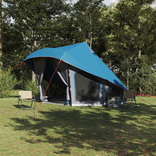 vidaXL Tipi Tent with Roof Blue 508 x 470 x 300 cm Taffeta