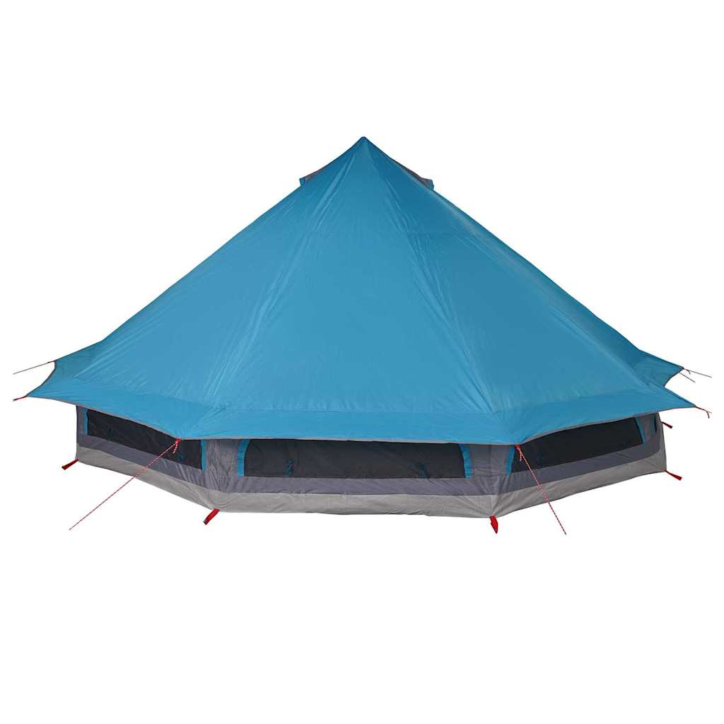 vidaXL Tipi Tent with Roof Blue 508 x 470 x 300 cm Taffeta