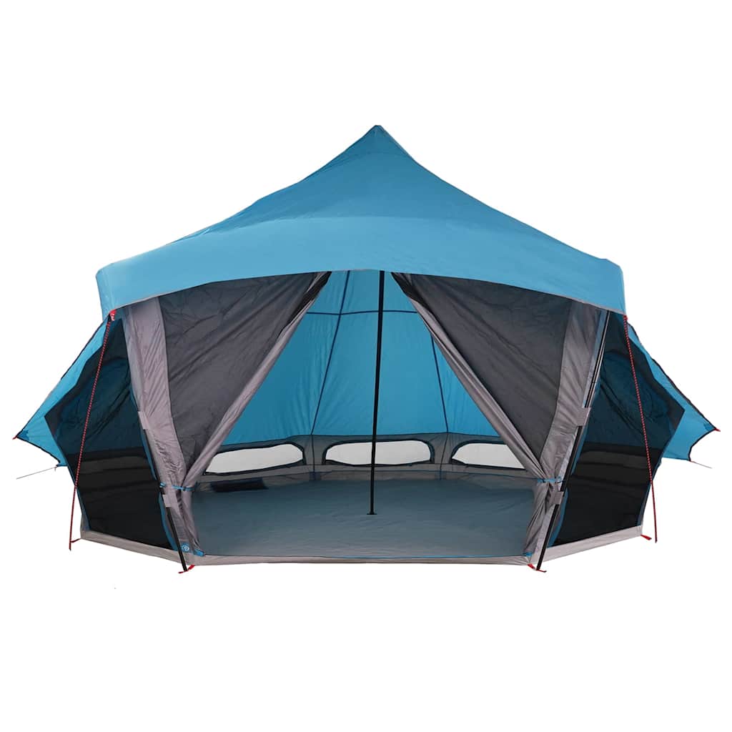 vidaXL Tipi Tent with Roof Blue 508 x 470 x 300 cm Taffeta