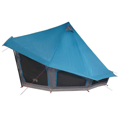 vidaXL Tipi Tent with Roof Blue 508 x 470 x 300 cm Taffeta